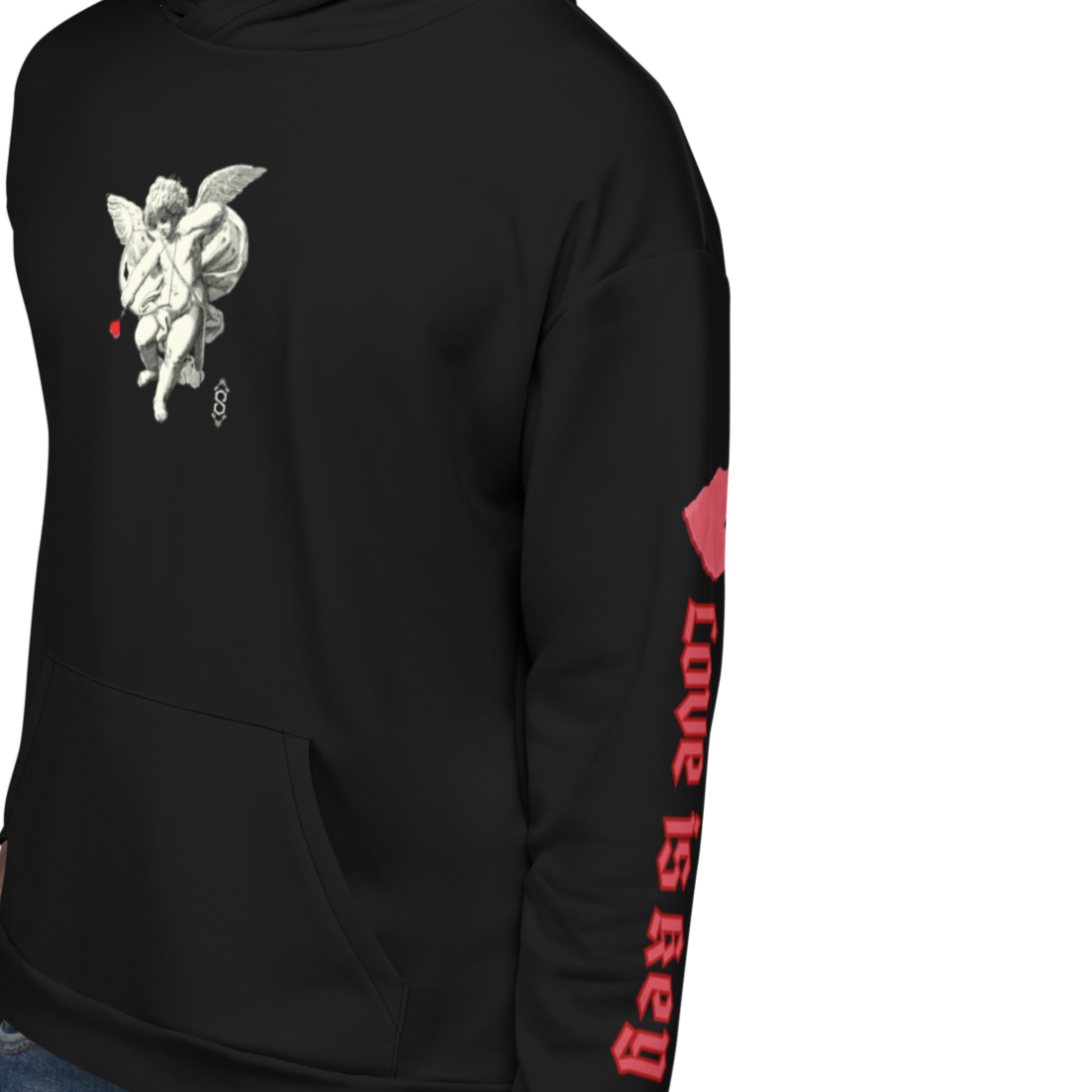 KILL THEM WITH LOVE HOODED SWEATSHIRT